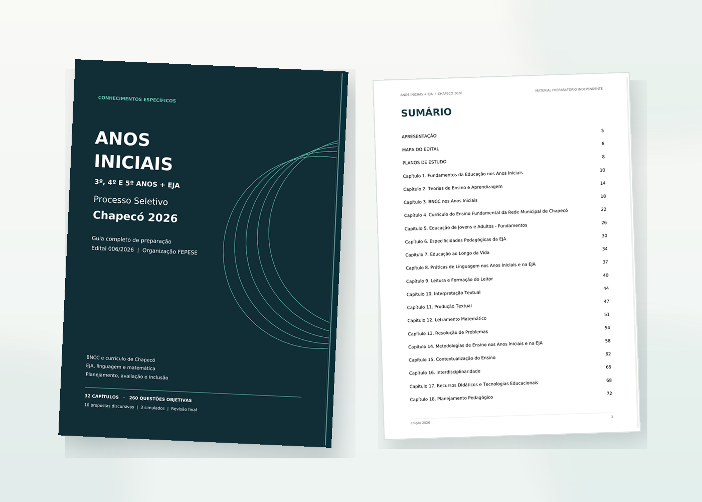 Anos Iniciais · 3º ao 5º + EJA